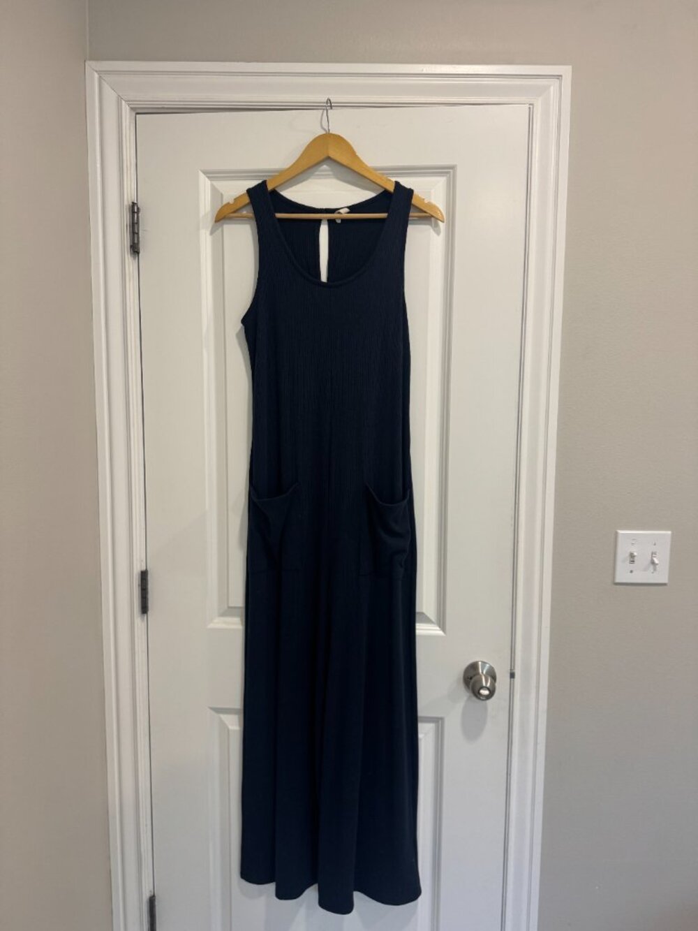 Navy Blue Jumpsuit with pockets